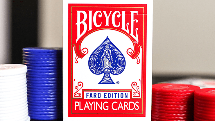 (image for) Limited Edition Bicycle Faro (Red) Playing Cards - Click Image to Close