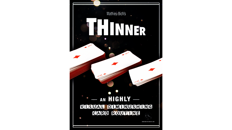 (image for) THINNER (Gimmick and Online Instruction) by Mathieu Bich - Click Image to Close