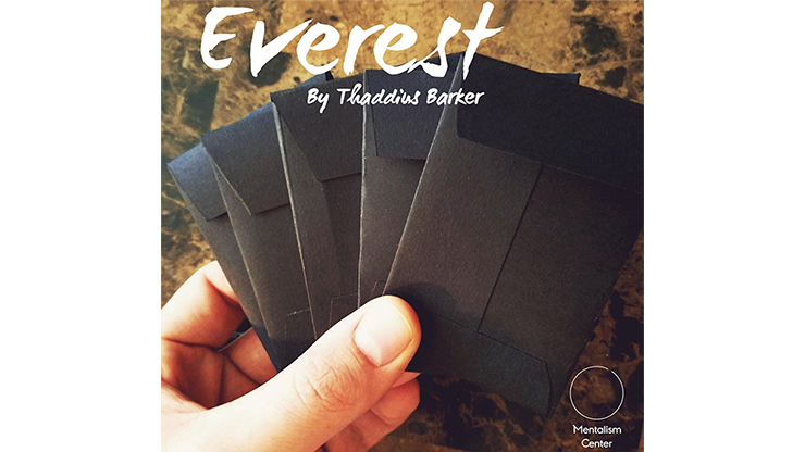 (image for) Everest (Gimmicks and Online Instructions) by Thaddius Barker Produced by Mentalism Center - Click Image to Close