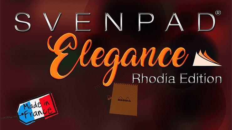 (image for) SvenPad?? Elegance Rhodia?? Edition (Single, Black Cover) - Trick - Click Image to Close