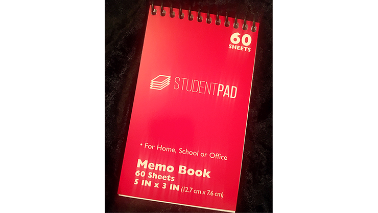 (image for) SvenPad?? KoD Memo Pad (Red, Single) - Trick - Click Image to Close