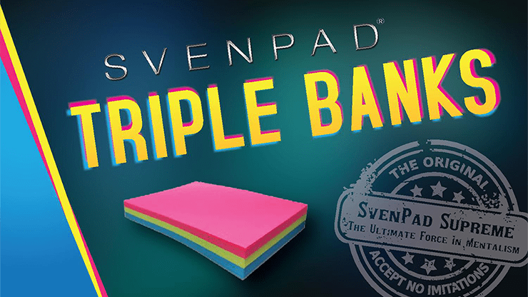 (image for) SvenPad?? Triple Banks (Single) - Trick - Click Image to Close