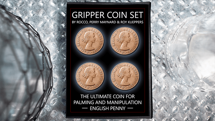 (image for) Gripper Coin (Set/English Penny) by Rocco Silano - Trick - Click Image to Close