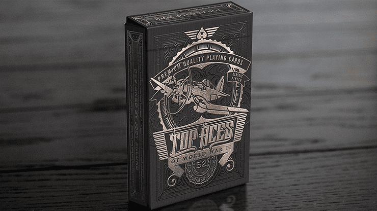 (image for) TOP ACES of WWII (Standard Edition) Playing Cards - Click Image to Close