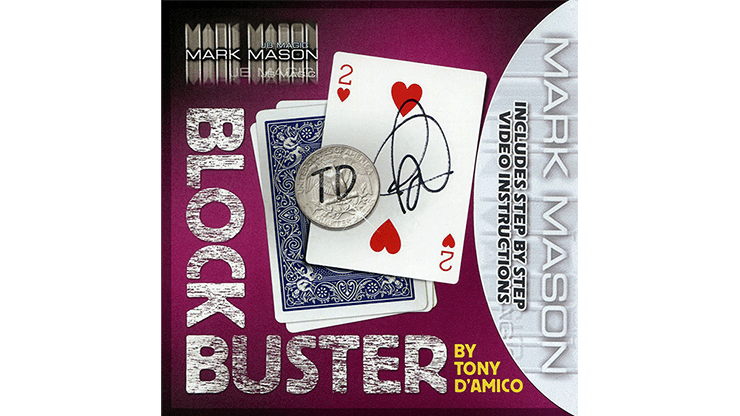 (image for) BLOCK BUSTER Red (Gimmick and Online Instructions) by Tony D'Amico and Mark Mason - Trick - Click Image to Close