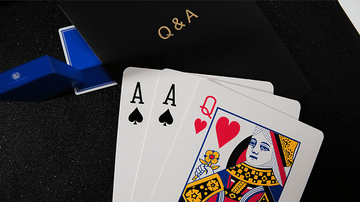 (image for) Q & A Jumbo Three Card Monte by TCC - Trick - Click Image to Close