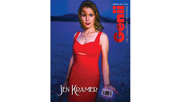 (image for) Genii Magazine "Jen Kramer" February 2019 - Book - Click Image to Close