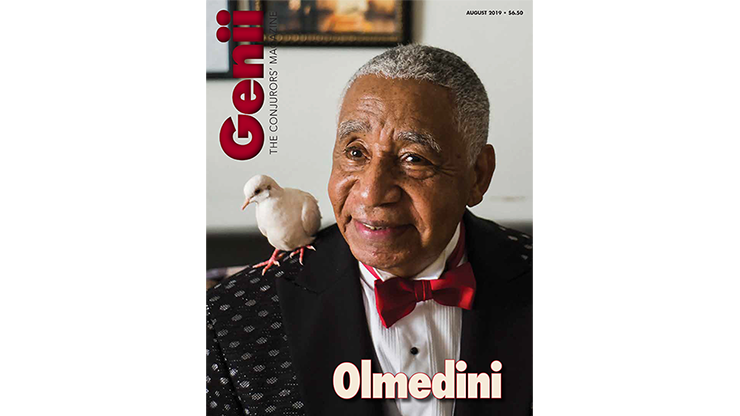 (image for) Genii Magazine "Olmedini" August 2019 - Book - Click Image to Close