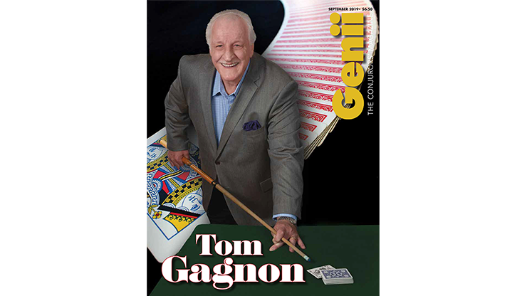 (image for) Genii Magazine "Tom Gagnon" September 2019 - Book - Click Image to Close