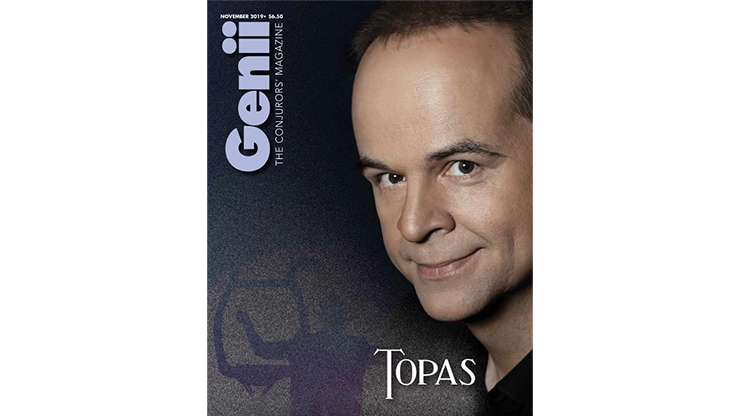 (image for) Genii Magazine "Topas" November 2019 - Book - Click Image to Close