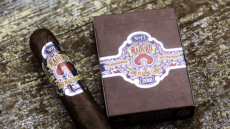 (image for) Maduro Silver Edition Playing Cards by Kings Wild Project - Click Image to Close