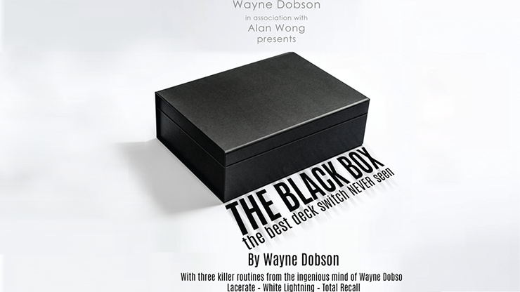 (image for) The Black Box (Gimmick and Online Instructions) by Wayne Dobson and Alan Wong - Trick - Click Image to Close