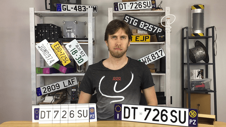 (image for) LICENSE PLATE PREDICTION - ITALY (Gimmicks and Online Instructions) by Martin Andersen - Trick - Click Image to Close