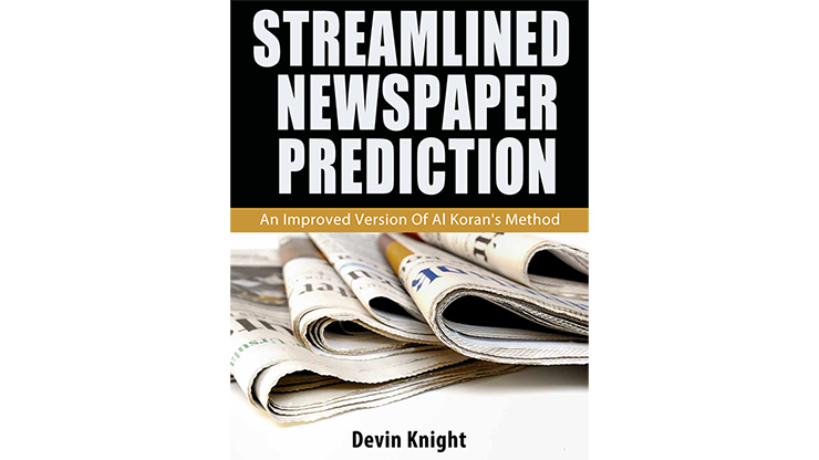 (image for) Streamlined Newspaper Prediction by Devin Knight eBook DOWNLOAD