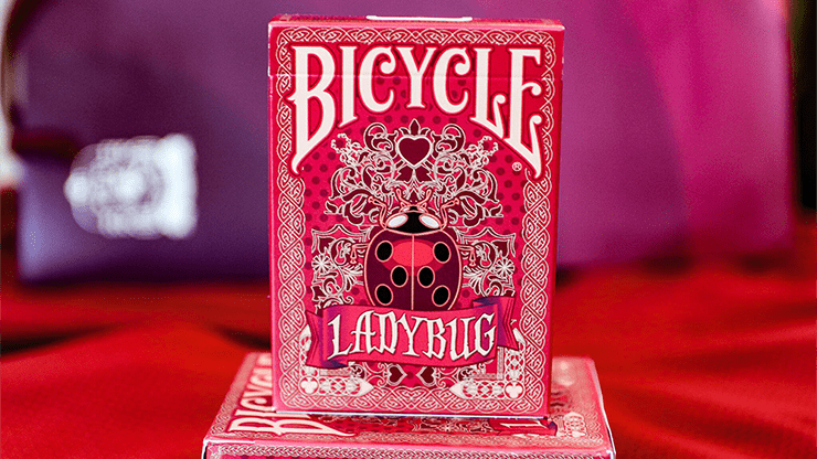 (image for) Limited Edition Bicycle Ladybug (Red) Playing Cards - Click Image to Close