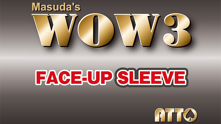 (image for) WOW 3 Face-Up Sleeve by Katsuya Masuda - Trick - Click Image to Close