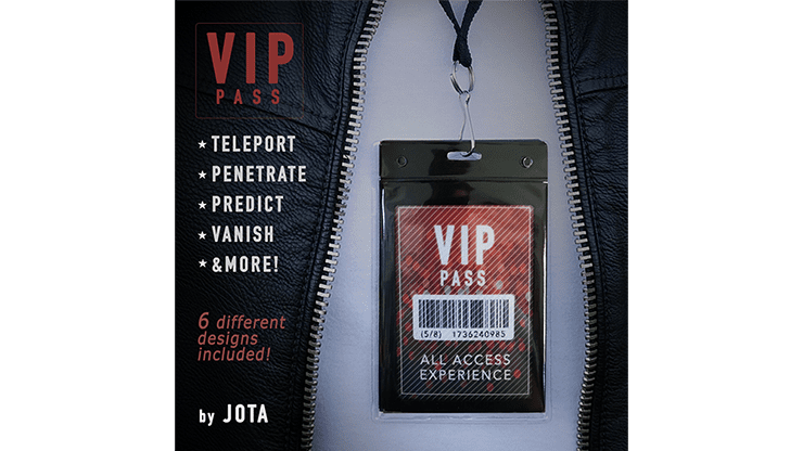 (image for) VIP PASS (Gimmick and Online Instructions) by JOTA - Trick - Click Image to Close