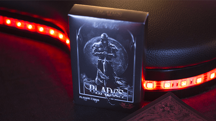 (image for) The Master Series - Blades Blood Moon by De'vo (Standard Edition) Playing Cards - Click Image to Close