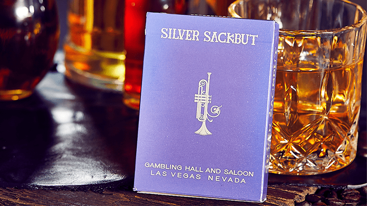 (image for) Limited Edition Silver Sackbut Playing Cards V2 (Violet) - Click Image to Close