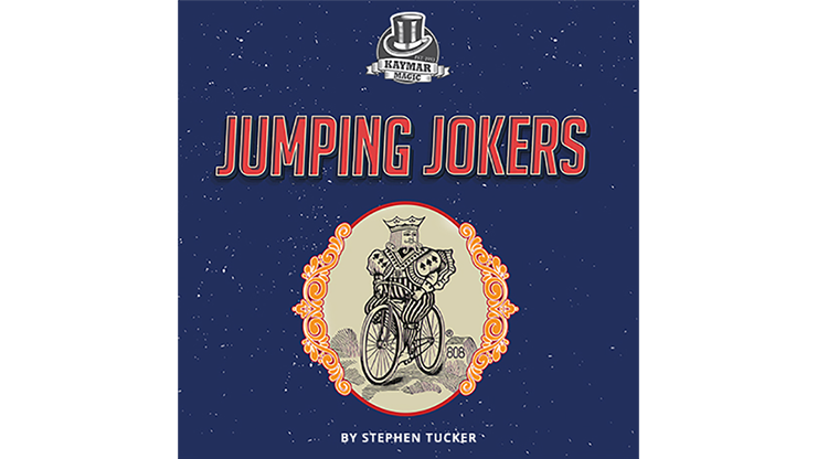 (image for) Jumping Jokers (gimmick and online instructions) by Stephen Tucker and Kaymar Magic - Trick - Click Image to Close