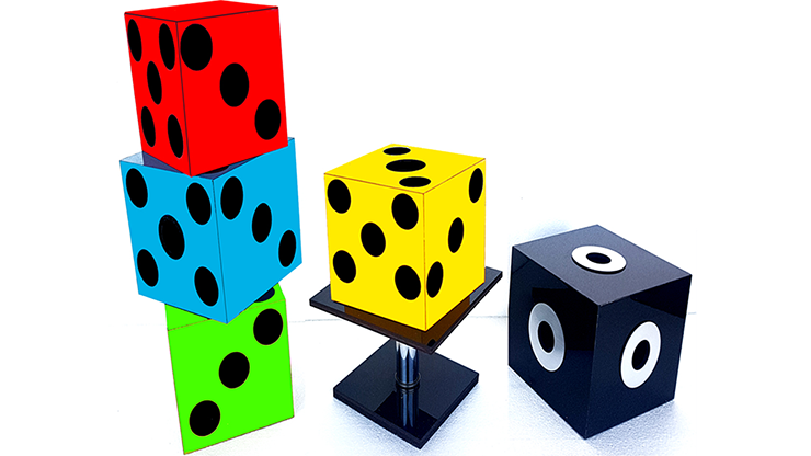 (image for) MENTAL DICE (COLOR) by Tora Magic - Trick - Click Image to Close