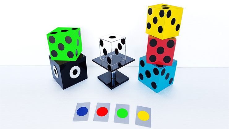 (image for) Mental Glassy Dice by Tora Magic - Trick