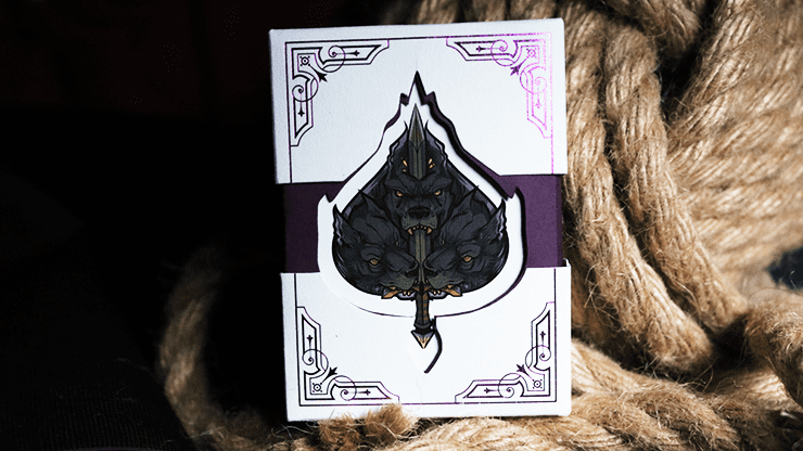 (image for) Deluxe Limited Edition Theos Playing Cards (Purple) - Click Image to Close