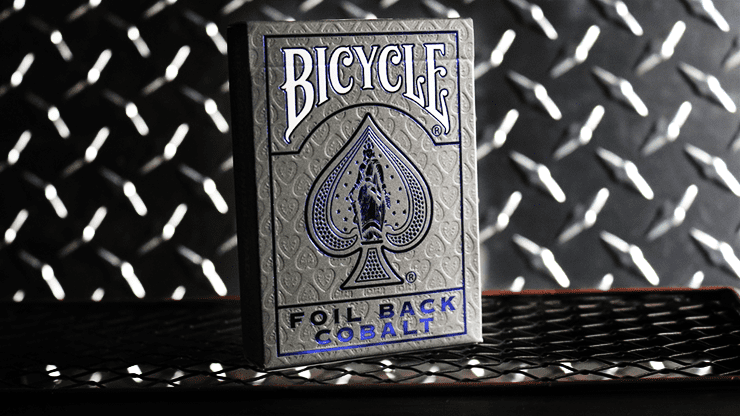 (image for) Bicycle Rider Back Cobalt Luxe (Blue) Version 2 by US Playing Card Co - Click Image to Close