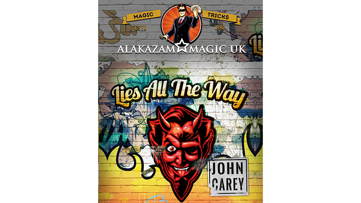 (image for) Lies All the Way Blue (Gimmicks and Online Instructions) by John Carey - Trick - Click Image to Close