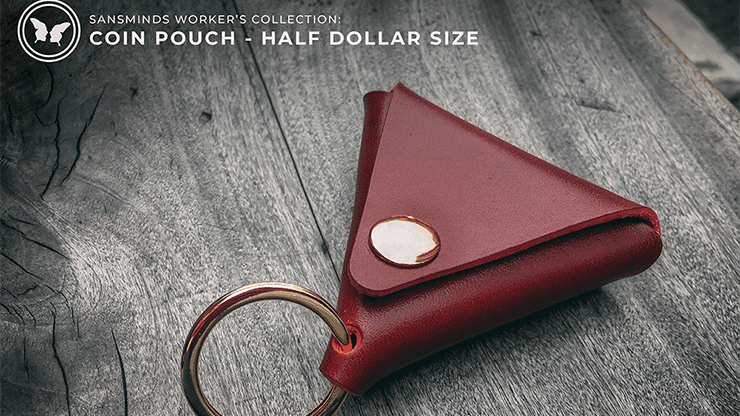 (image for) Limited Edition SansMinds Worker's Collection: Coin Pouch Red (Half Dollar Size) - Trick - Click Image to Close