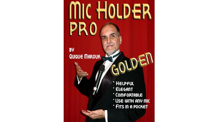 (image for) Pro Mic Holder (Golden) by Quique marduk - Trick - Click Image to Close