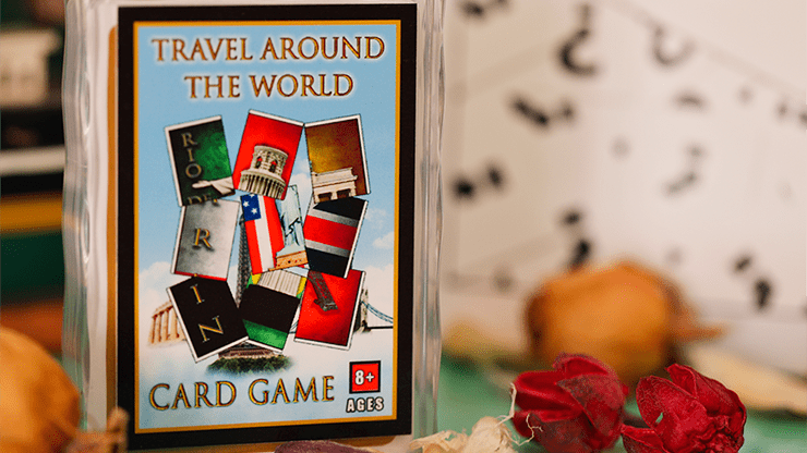 (image for) Travel Around the World (Gimmicks and Online Instructions) by Tony D'Amico and Luca Volpe Productions - Trick - Click Image to Close