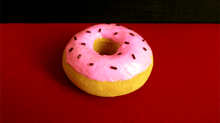 (image for) Sponge Pink Doughnut (Sprinkles) by Alexander May - Trick - Click Image to Close