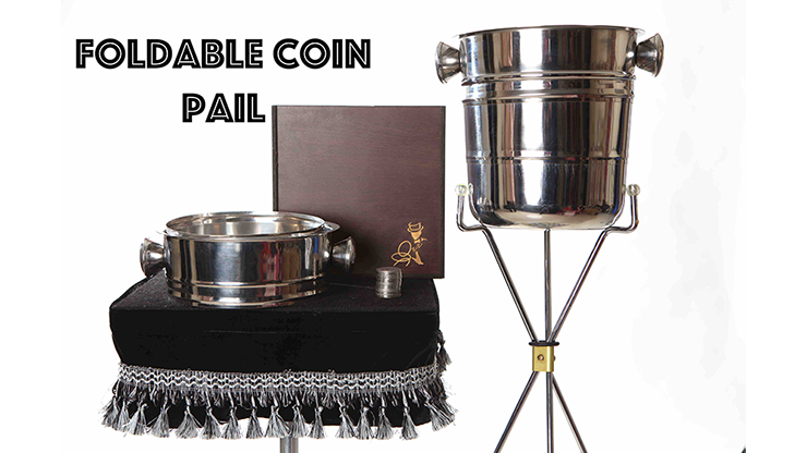 (image for) Foldable Coin Pail by Victor Voitko (Gimmick and Online Instructions) - Trick - Click Image to Close