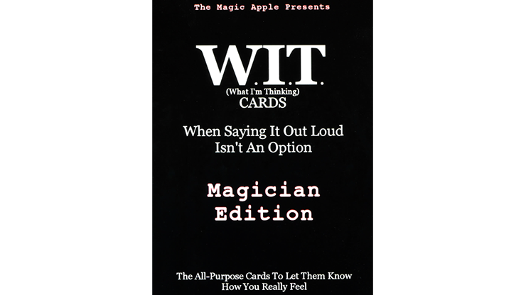 (image for) WIT Cards by Duppy Demetrius & Brent Geris - Trick - Click Image to Close