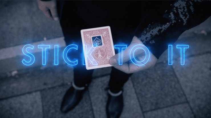 (image for) Stick To It Blue (DVD and Gimmick) by Shahrul Nizar - Trick - Click Image to Close