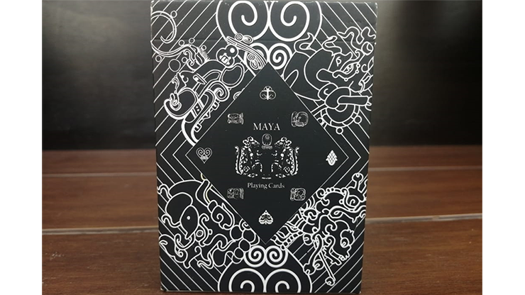 (image for) Maya Playing Cards Magic Black - Click Image to Close
