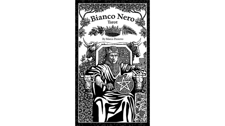 (image for) Bianco Nero (Black and White) Tarot Cards - Click Image to Close