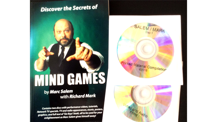 (image for) Discover the Secrets of MIND GAMES by Marc Salem with Richard Mark - Book - Click Image to Close