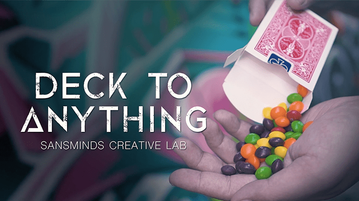 (image for) Deck To Anything (DVD and Gimmick) by SansMinds Creative Lab - DVD - Click Image to Close