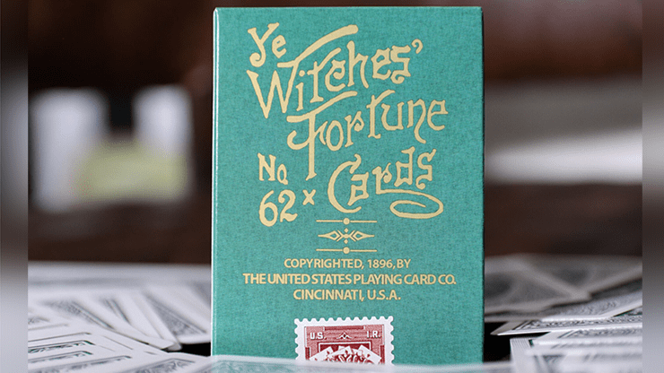(image for) Limited Edition Ye Witches' Fortune Cards (2 Way Back Green Box) - Click Image to Close