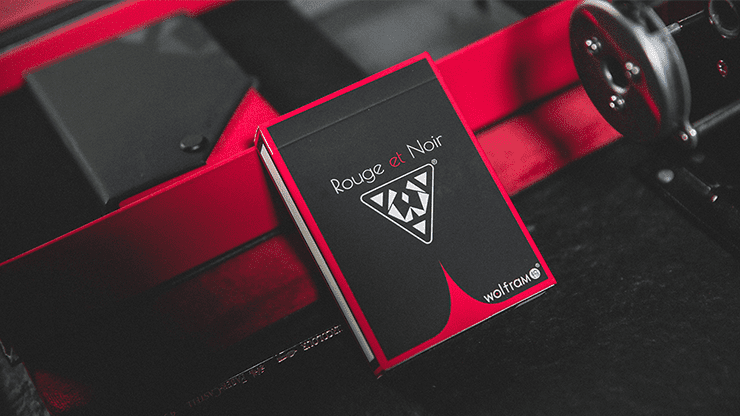 (image for) Limited Edition Wolfram V2 Rouge et Noir Playing Cards Collection Set - Click Image to Close