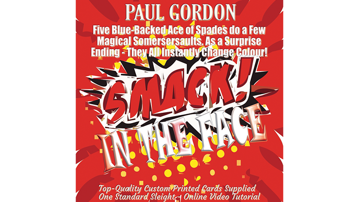 (image for) Smack! in the Face by Paul Gordon (gimmick and online instructions) - Trick - Click Image to Close