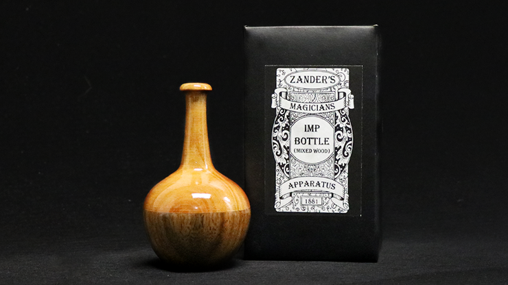 (image for) Imp Bottle (Mixed Wood) by Zanders Magical Apparatus - Trick - Click Image to Close
