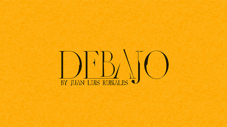 (image for) Debajo (Gimmick and Online Instructions) by Juan Luis Rubiales - Trick - Click Image to Close