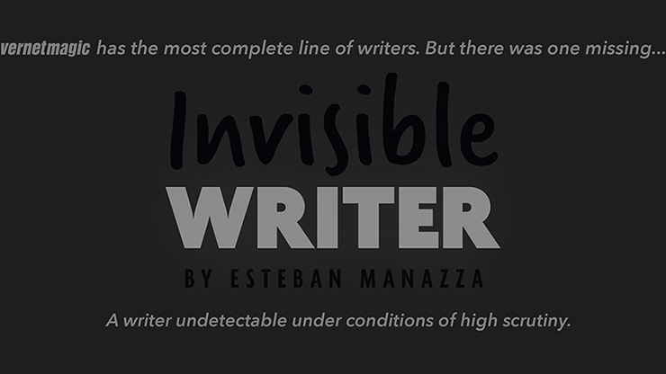 (image for) Invisible Writer (Pencil Lead) by Vernet - Trick - Click Image to Close