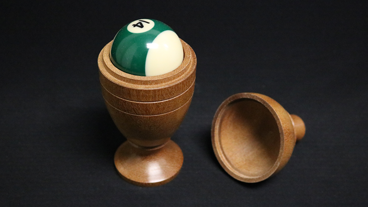 (image for) Deluxe Wooden Pool Ball Vase by Merlins Magic - Trick - Click Image to Close