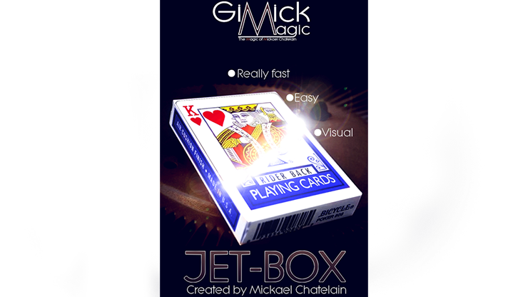 (image for) JET-BOX (Blue) by Mickael Chatelain - Trick - Click Image to Close
