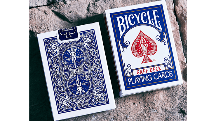 (image for) Bicycle Chic Gaff (Blue) Playing Cards by Bocopo - Click Image to Close