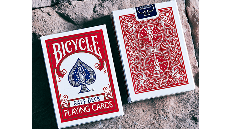 (image for) Bicycle Chic Gaff (Red) Playing Cards by Bocopo - Click Image to Close